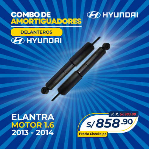 COMBO DE AMORTIGUADORES DELANTEROS HYUNDAI ELANTRA 1.6 (2013-2014)