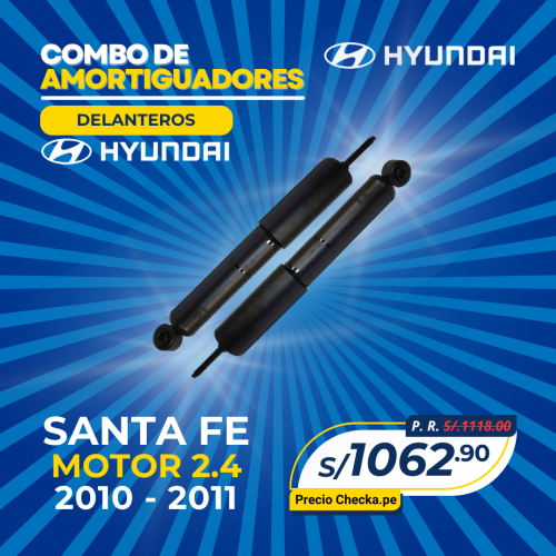 COMBO DE AMORTIGUADORES DELANTEROS HYUNDAI SANTA FE 2.4 (2010-2011)