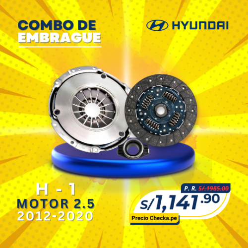 COMBO DE EMBRAGUE HYUNDAI H-1 2.5 (2012-2020)