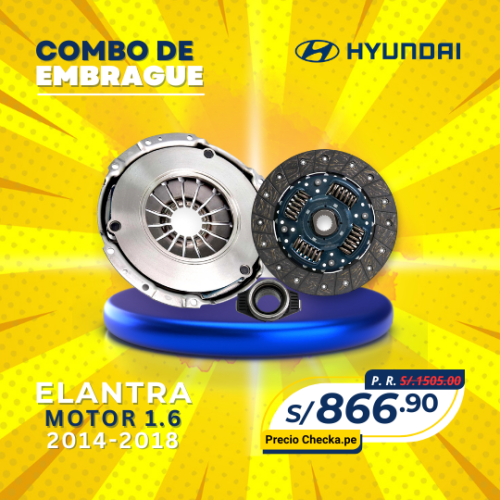 COMBO DE EMBRAGUE HYUNDAI ELANTRA 1.6 (2014-2018)
