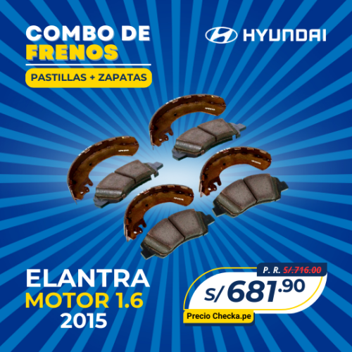 COMBO DE FRENOS HYUNDAI ELANTRA 1.6 (2015)